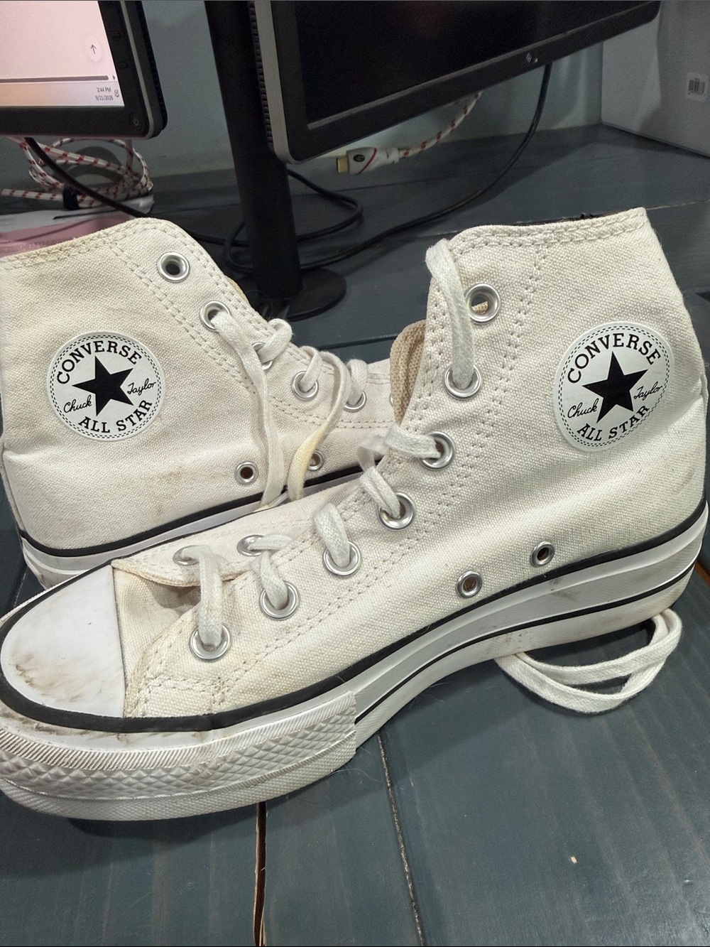 Converse Chuck Taylor All Star High-Top Sneakers - Off-White
